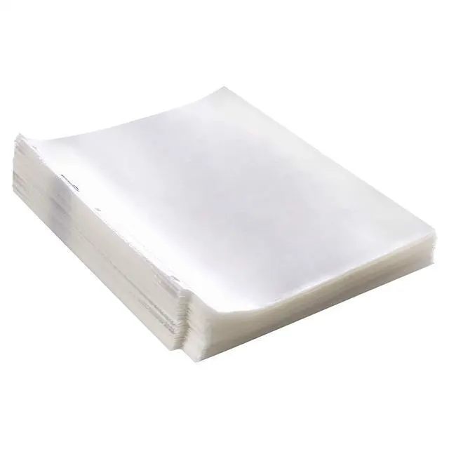 Main image of Polypropylene Sheet Protectors for 3 Ring Binder, Non-Glare, Top Loading, Document Protection, Clear, 200-Pack