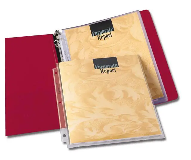 Alt view image 2 of 7 - Clear High-Capacity Sheet Protectors, Hold 50 Sheets, Heavyweight, 25 Multi Page Protectors (74171)