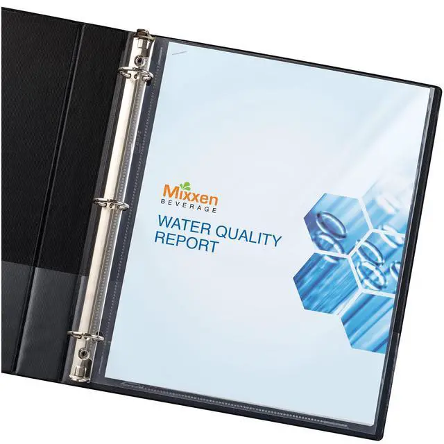 Alt view image 7 of 7 - Clear High-Capacity Sheet Protectors, Hold 50 Sheets, Heavyweight, 25 Multi Page Protectors (74171)