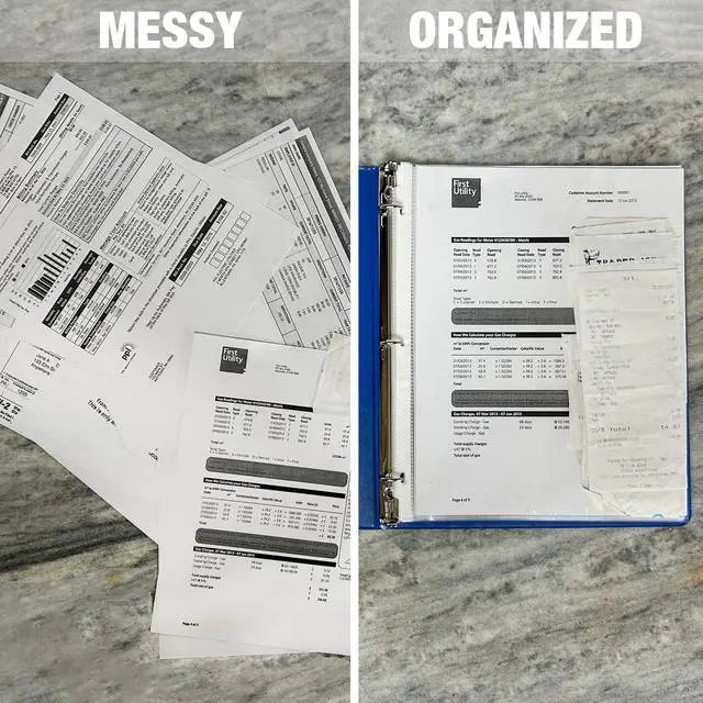 Alt view image 5 of 7 - 500 Pack Heavy Duty Sheet Protectors, Non-Glare, 8.5x11 Inch Page Protectors for 3 Ring Binder, Letter Size Protectors Reinforced Holes, Non-Glare Document Sleeve, Top Loading, Acid Free
