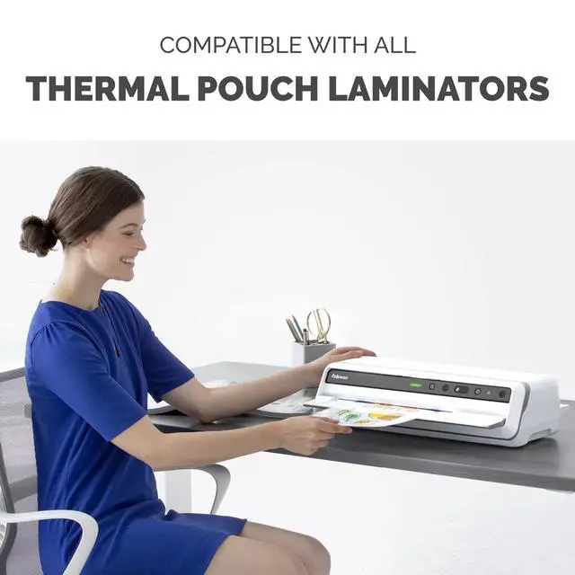 Alt view image 7 of 7 - Thermal Laminating Pouches, School Supplies Letter Size Sheets, 3-Mil Thickness, 200-Pack, Clear Finish for Classrooms & Offices (5743401)