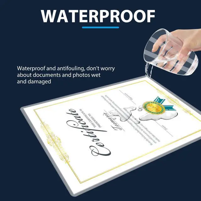 Alt view image 5 of 7 - 400 Pack Laminating Sheets, Holds 8.5 x 11 Inch Sheets, 3 mil, 9 x 11.5 Inches Thermal Laminating Pouches Lamination Sheet Paper for Laminator, Clear, Letter Size, Office and School Supplies