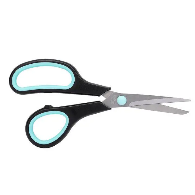 Alt view image 3 of 7 - Assorted Size Scissors 4 Pieces Set, Heavy Duty Stainless Steel Sharp Blades, Comfort Ergonomic Rubber Grip, Multi-Use Household School Office Cutting Shears, 8.5''/7.5''/6.5"/5.5"