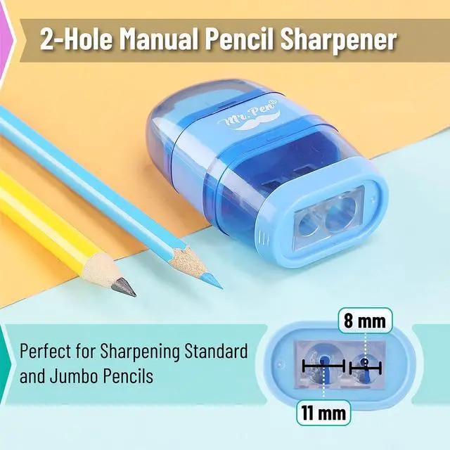 Alt view image 4 of 7 - Pencil Sharpener & Eraser, 4 Pack