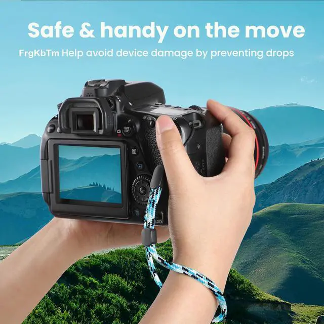 Alt view image 6 of 7 - Hand Wrist Strap Lanyard, 9 Pcs Adjustable Nylon Colorful for Mobile Phone, Camara, Keys, USB Flash Drive, Wallet, ID Name Tag Badge, Mp3, Mp4, GoPro
