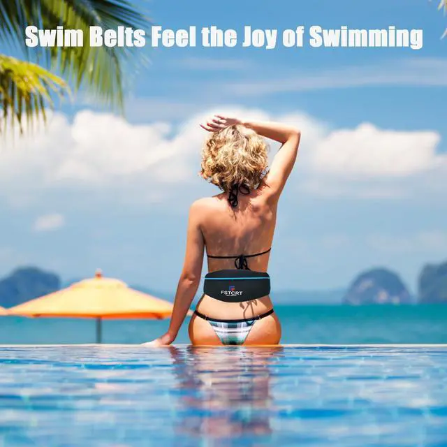 Alt view image 7 of 7 - Swim Belt, Flotation Belt, Water Aerobics Belt, Swimming Belts for Adults, Pool Exercise Equipment for Adults and Children, Water Aerobic Equipment, Aqua Jogging