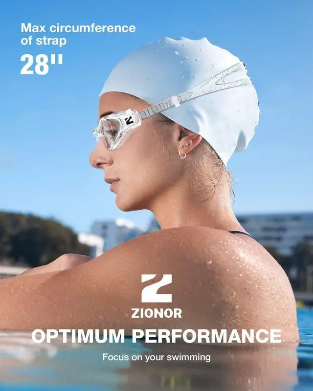 Alt view image 7 of 7 - Swim Goggles, G1 SE Swimming Goggles Anti-Fog for Adult Men Women