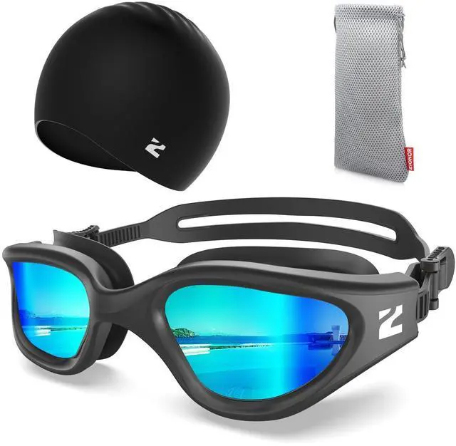 Main image of Swim Goggles Adult, G1 Air Anti-Fog UV Protection, Leakproof Comfortable Fit for Adult Men Women, Includes Swim Cap