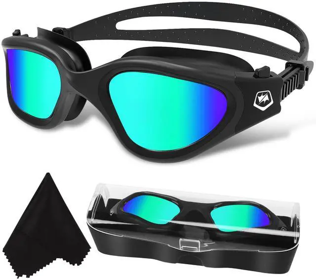 Main image of Swimming Goggles Swim Pool Goggles Anti Fog Anti UV No Leakage Clear Vision for Men Women Adults Teenagers