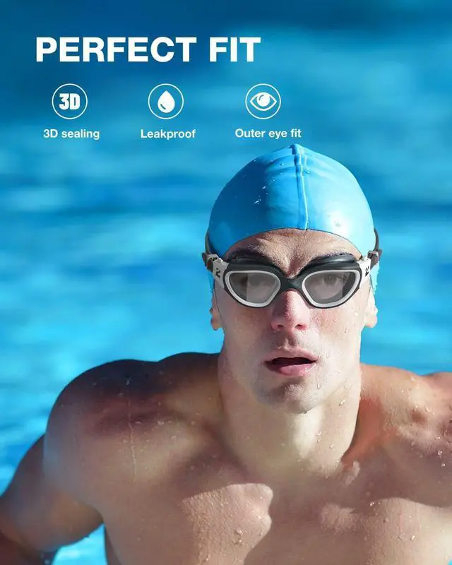 Alt view image 3 of 7 - Swim Goggles, G1 SE Swimming Goggles Anti-Fog for Adult Men Women