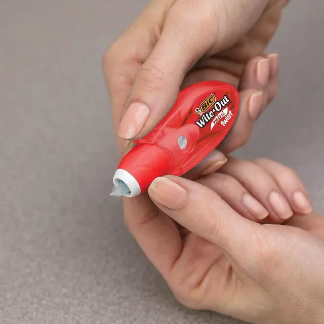 Alt view image 6 of 7 - Wite-Out Mini Twist Correction Tape, No Dry Time, Tear Resistant Tape, White, 2-Count