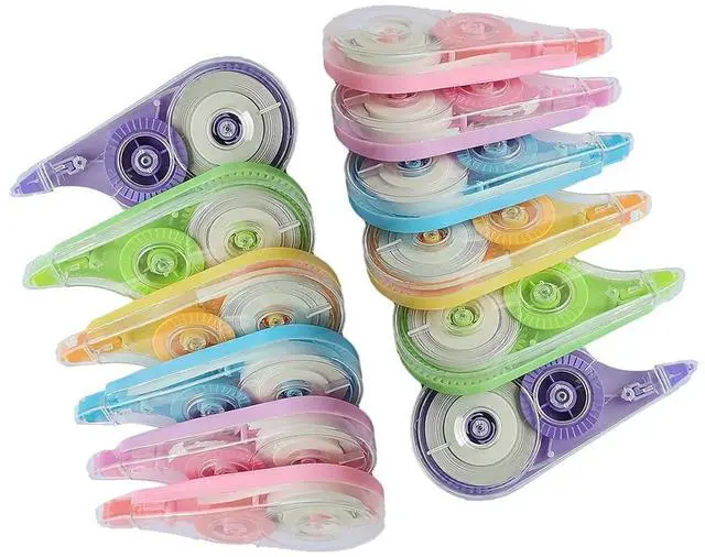 Main image of 12PCS White Correction Tape,39.4ft Each,Easy To Use Applicator for Instant Corrections Wrong Writing At Any Time, Tear-Resistant Correction Tape for Office or School Supplies