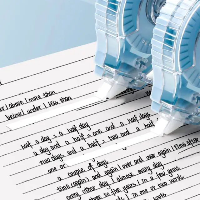 Alt view image 6 of 6 - Correction Tape, 12 Pack Correction Tape Dispenser, Easy to Use Applicator for Instant Corrections, Study Supplies and Office Products, 144mx5mm