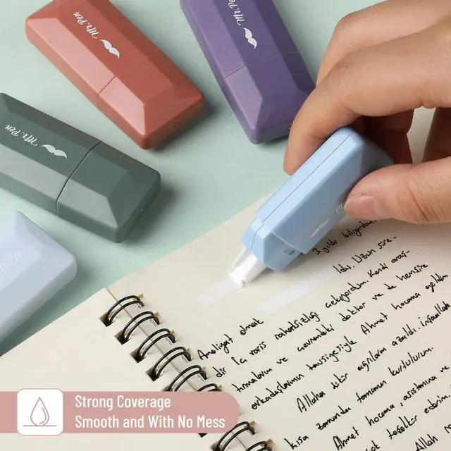 Alt view image 4 of 7 - Correction Tape Bulk, 0.2" x 236", 12 pcs, Pastel Colors