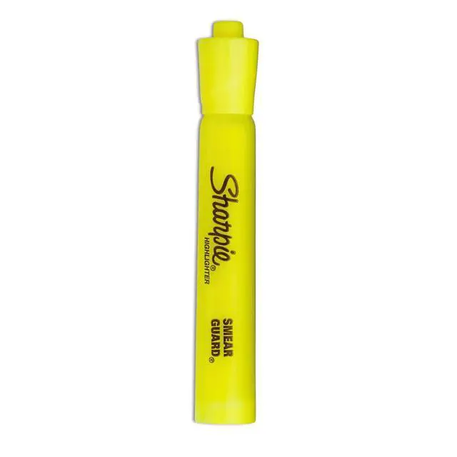 Alt view image 4 of 6 - Tank Yellow Highlighters Marker Set, Study Essentials, Chisel Tip, Ideal for Back to School and Teacher Supplies, Smear-Resistant, 4-Pack