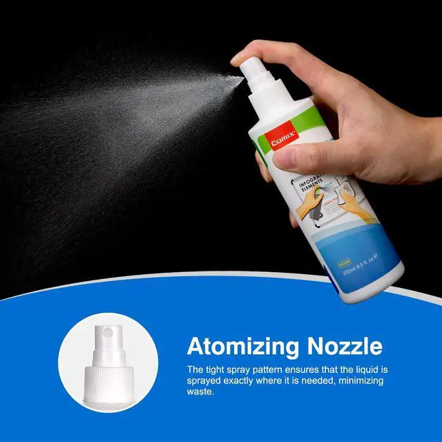 Alt view image 3 of 6 - Non-toxic Whiteboard Cleaner, 8.5oz White Board Cleaning Spray, Low Odor Dry Erase Cleaner, 6 Pack