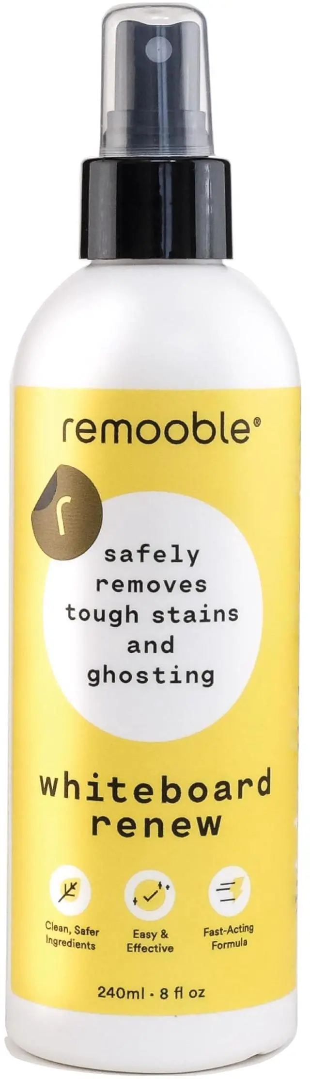 Main image of Dry Erase Whiteboard Cleaner Spray - Safely Removes Tough Stains and Ghosting, 8 oz.