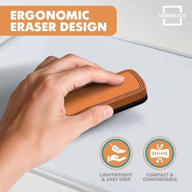Alt view image 3 of 7 - Boho Magnetic Dry Erase Eraser for Whiteboard Erasers 2 Pack 2x4 Inch White Board Erasers for Teachers Classroom Office Home School Dry Eraser