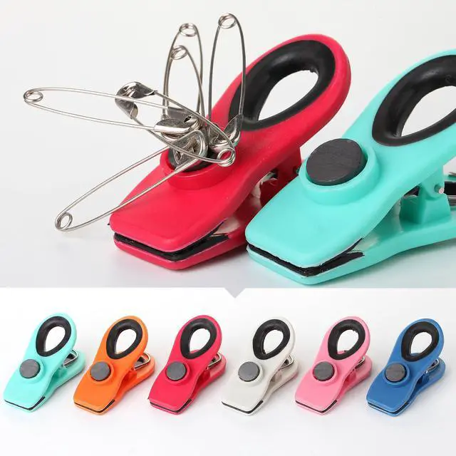 Alt view image 4 of 7 - Magnetic Bag Clips, 12 Pack, Assorted Colors, Bag Clips