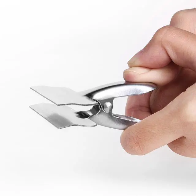 Alt view image 2 of 7 - Chip Clips & Stainless Steel Heavy-Duty Food Bag Clips 8 Packs - Large and Durable with 3 Inch Wide, Perfect for Air Tight Seal Grips on Coffee,Food & Bread Bags,Office Kitchen Home Usage