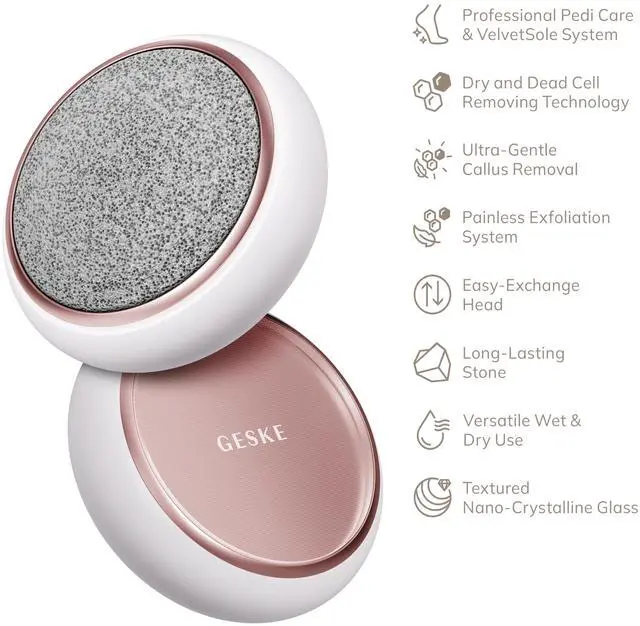 Alt view image 4 of 7 - Dual Foot Smoothener | 8 in 1 | Two-Sided Foot File | Pumice Stone & Nano-Crystalline Glass | For Soft, Smooth Feet | Advanced Callus Removal & Exfoliation | Ideal for Your Pedicure Set