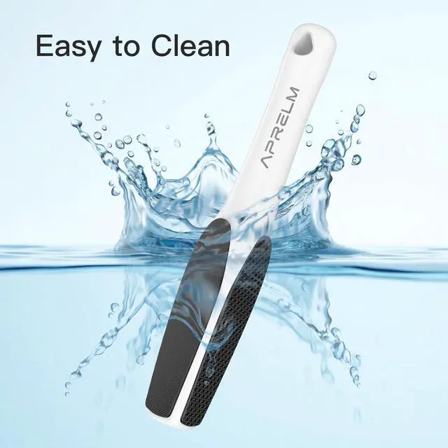 Alt view image 4 of 6 - 3-Sided Nano Glass Foot File, 3-in-1 Coarse/Medium/Fine Foot Callus Remover, Professional Callus Remover for Feet Hard Skin Smooth Polishing (White)
