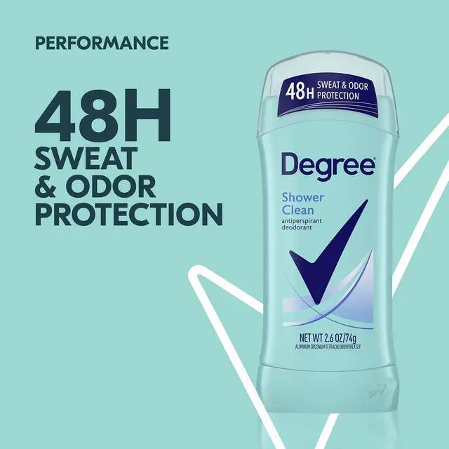Alt view image 3 of 6 - Original Antiperspirant Deodorant Shower Clean 48-Hour Sweat & Odor Protection Antiperspirant for Women 2.6 oz