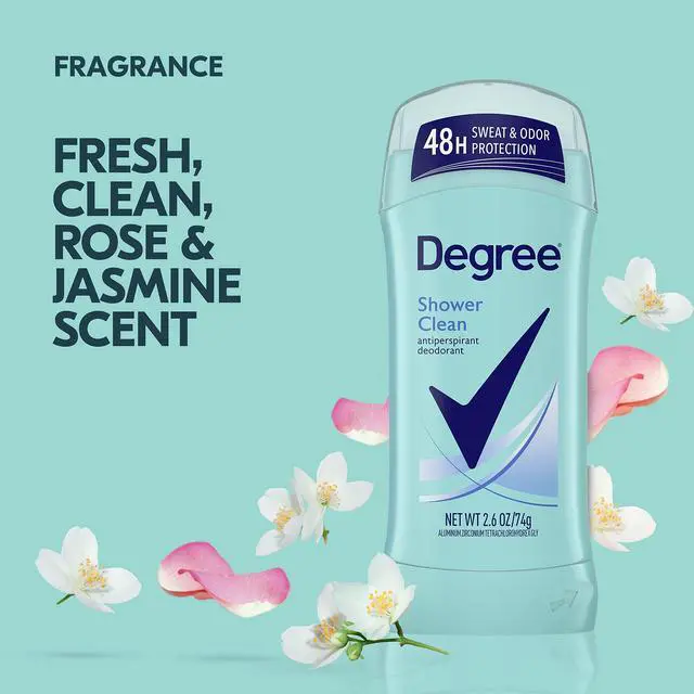 Alt view image 4 of 6 - Original Antiperspirant Deodorant Shower Clean 48-Hour Sweat & Odor Protection Antiperspirant for Women 2.6 oz