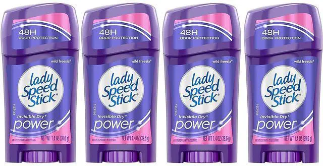 Main image of Invisible Dry Antiperspirant & Deodorant, Wild Freesia, 1.4 Ounce (Pack of 4)
