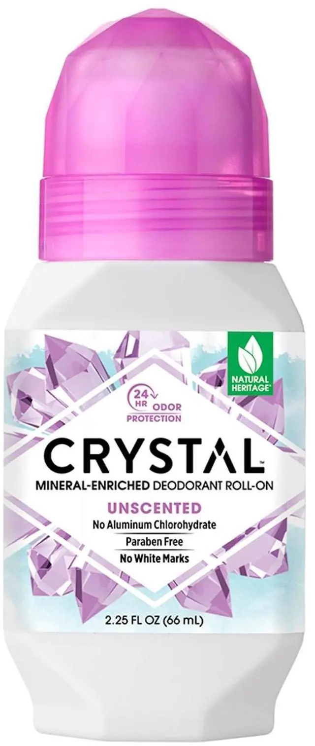 Main image of Mineral Deodorant Roll-On Unscented Body Deodorant With 24-Hour Odor Protection, Aluminum Chloride & Paraben Free, 2.25 FL OZ (Packaging May Vary)