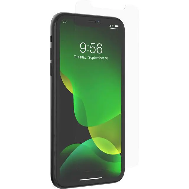 Alt view image 2 of 7 - InvisibleShield Glass Elite+ Screen Protector for iPhone 11 and iPhone XR Anti-Microbial Technology, Smudge-Free ClearPrint, Extreme Shatter, Impact and Scratch Protection