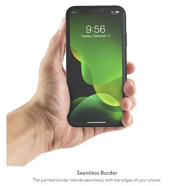 Alt view image 5 of 6 - InvisibleShield Glass Elite Edge Screen Protector for iPhone 11 and iPhone XR Tempered Glass, Smudge-Free ClearPrint, Extreme Shatter, Impact and Scratch Protection