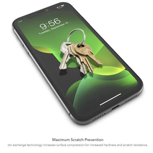 Alt view image 6 of 6 - InvisibleShield Glass Elite Edge Screen Protector for iPhone 11 and iPhone XR Tempered Glass, Smudge-Free ClearPrint, Extreme Shatter, Impact and Scratch Protection