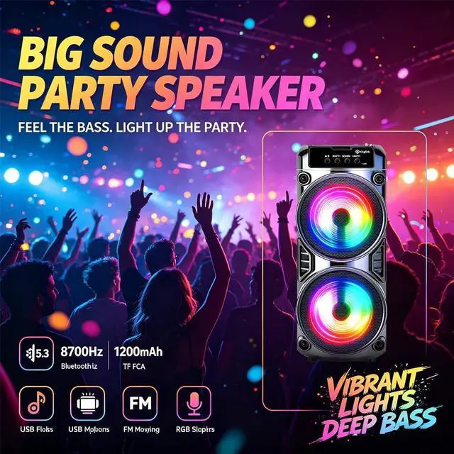 Alt view image 2 of 4 - Bluetooth Speaker -B