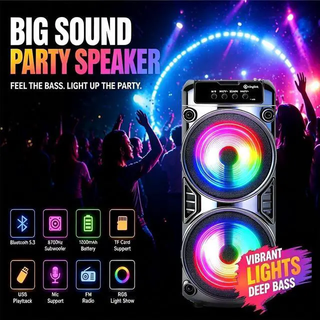 Alt view image 3 of 4 - Bluetooth Speaker -B