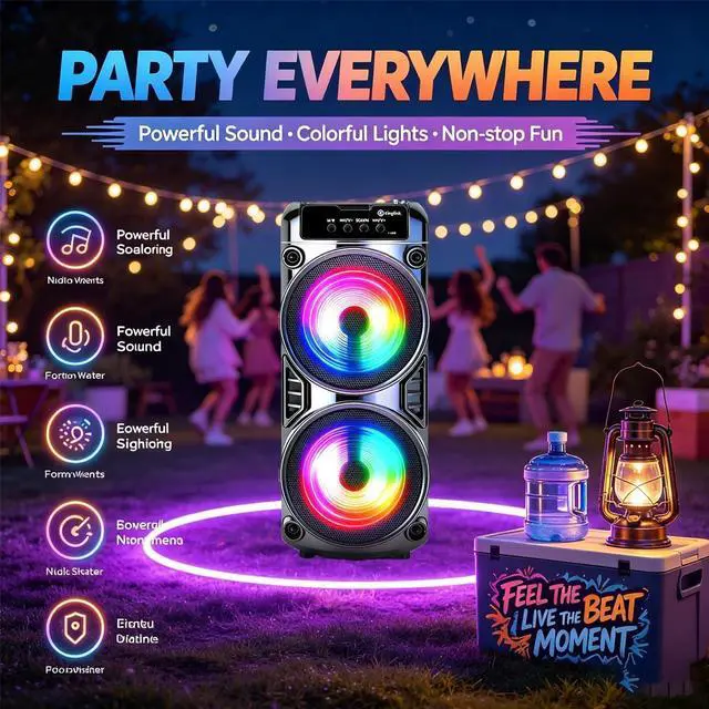 Alt view image 4 of 4 - Bluetooth Speaker -B
