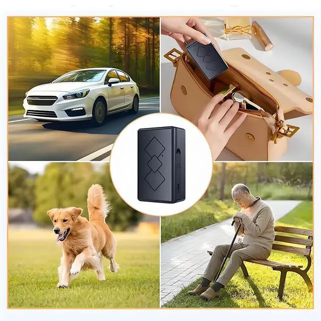 Alt view image 6 of 7 - Mini GPS Tracker for Vehicles - Tracker Device for Vehicles No Subscription No Monthly Fee Car Tracker Device Hidden Magnetic Real-Time Tracking GPS Tracker for Cars Kids Dogs