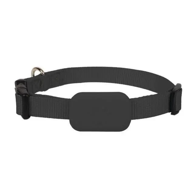 Alt view image 3 of 6 - Pet GPS Tracker Collar, Unlimited Range Waterproof Cat Dog Anti-Lost Device Smart Locator Tracking GPS Tracker Collar for Apple iOS FindMy (Black, Small)