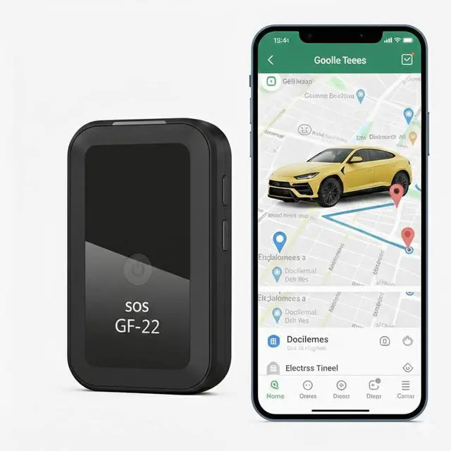 Alt view image 2 of 7 - Mini GPS Tracker for Vehicles, Pets & Luggage Real Time Hidden Magnetic Car Tracker Device Wireless GPS Locator with Voice Recording & Easy Setup