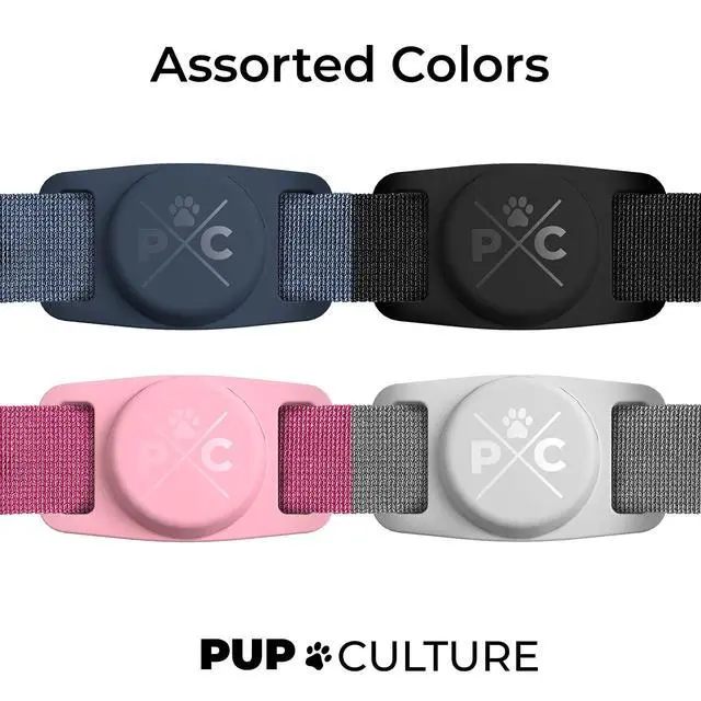Alt view image 7 of 7 - AirTag Dog Collar | Durable & Protective Dog AirTag Holder - Track Your Pet Using Apple AirTag Technology - Dog Collar AirTag Holder -for Dogs and Cats