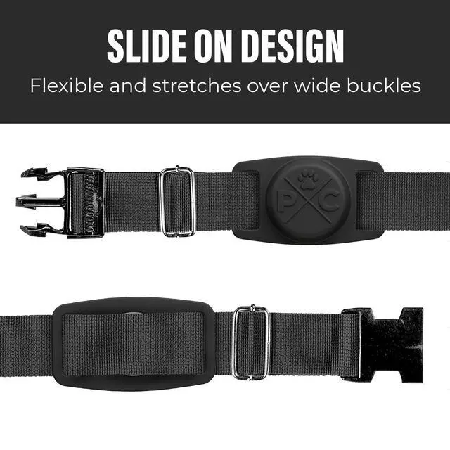 Alt view image 4 of 7 - AirTag Dog Collar | Durable & Protective Dog AirTag Holder - Track Your Pet Using Apple AirTag Technology - Dog Collar AirTag Holder -for Dogs and Cats