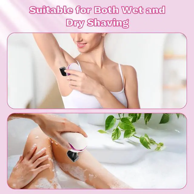 Alt view image 5 of 7 - Electric Razors for Women, 7D Electric Shaver for Women, 5 in 1 Lady Shavers, Wet/Dry Bikini Trimmer, Painless Face Razor for Arms Legs Armpit Pubic Area