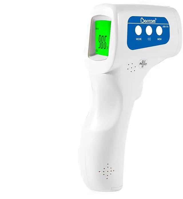 Main image of Infrared Forehead Thermometer, Digital Non-Contact Thermometers for Adults, Kids & Babies, 3-in-1 Fever Check Temperature Gun for Home Use