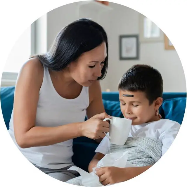 Alt view image 6 of 6 - Fast Reading Disposable Forehead Thermometer Strips - Temp-N-Toss for Accurate & Hygienic Baby Temperature Measurement - Easy to Use and Reliable Single-Use Fever Indicator (6)