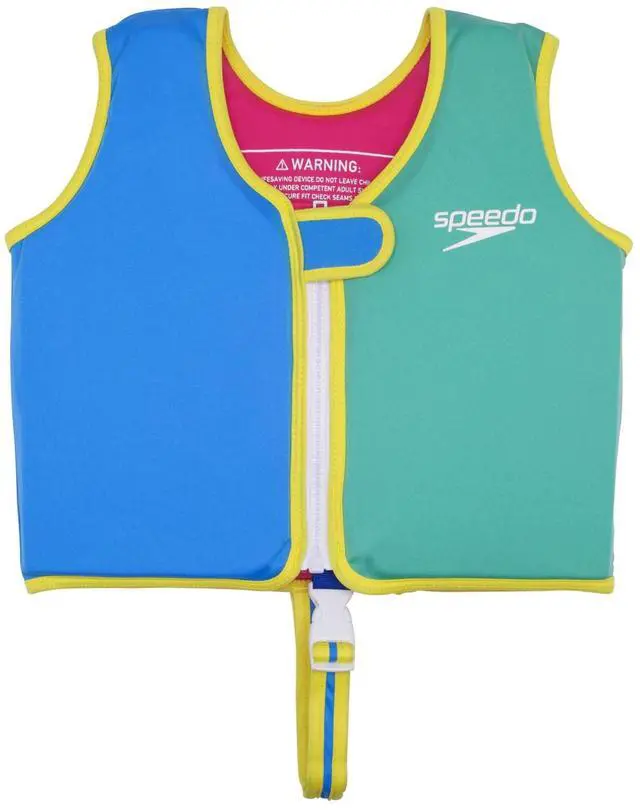 Main image of Unisex-Child Swim Flotation Classic Life Vest Begin to Swim UPF 50