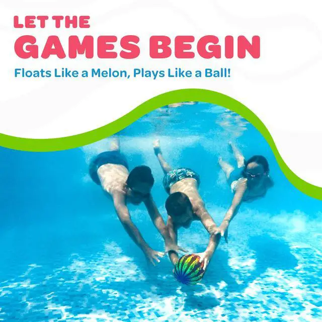 Alt view image 5 of 7 - Durable Fillable Pool Toy for Underwater Games - Football, Basketball & Rugby - Perfect for Water Parties - Fun for Adults & Kids Alike - Ages 6+, 6.5" Multicolor