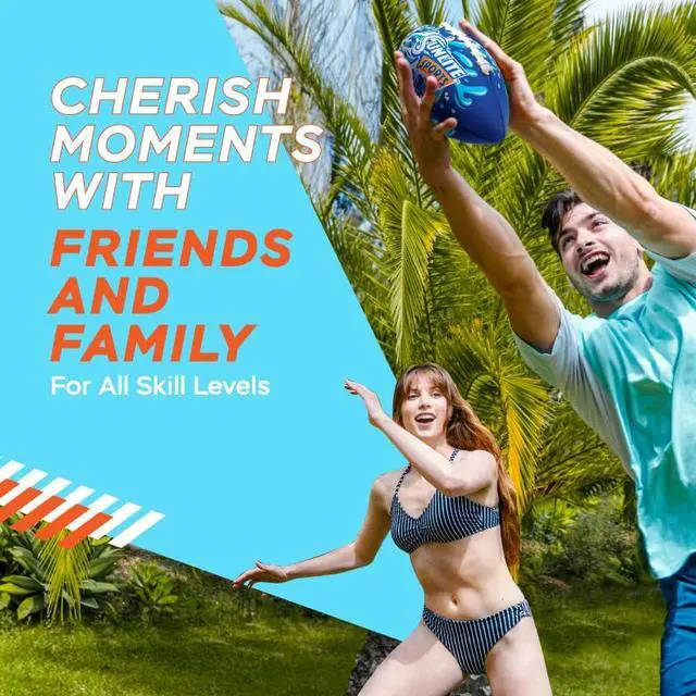 Alt view image 6 of 7 - Waterproof Football, Outdoor Play, For Pool Beach Lake Park Water Toy, For Kids Children Teens Adults, Family Fun