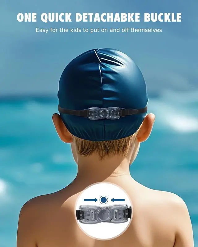 Alt view image 6 of 7 - Kids Swim Goggles, Pack of 2 Swimming Goggles for Children Boys & Girls Age 3-14