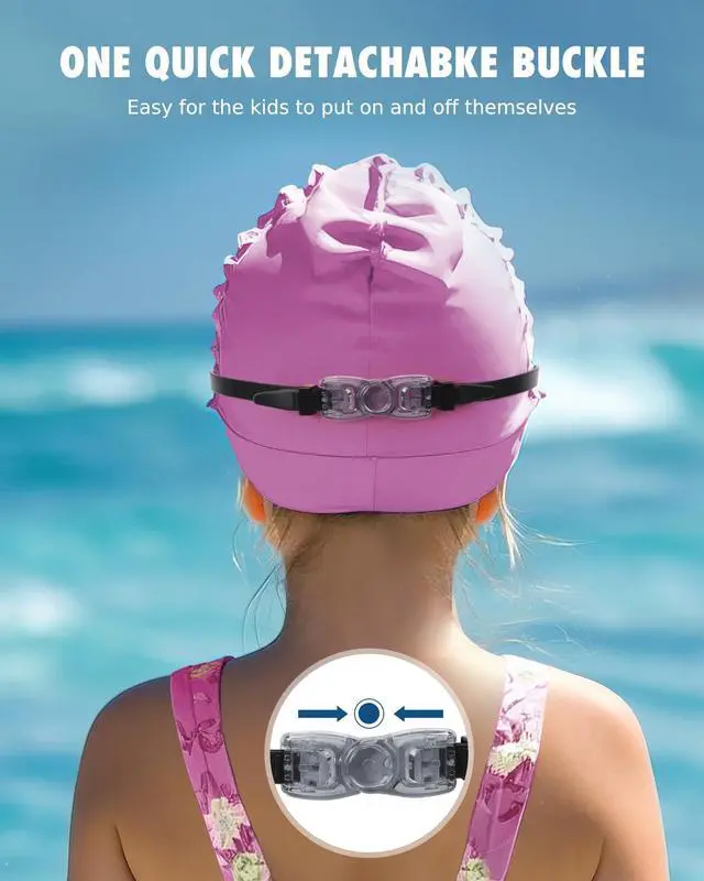 Alt view image 6 of 7 - Kids Swim Goggles, Pack of 2 Swimming Goggles for Children Boys & Girls Age 3-14