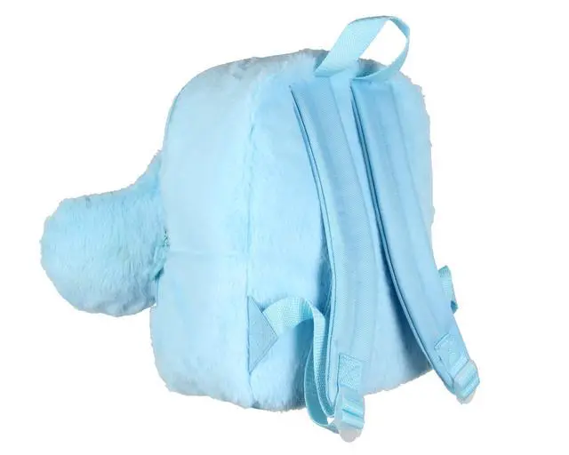 Alt view image 4 of 6 - Blue's Clues Fuzzy Soft Character Cartoon Face 12 Inch Backpack For Daily Use